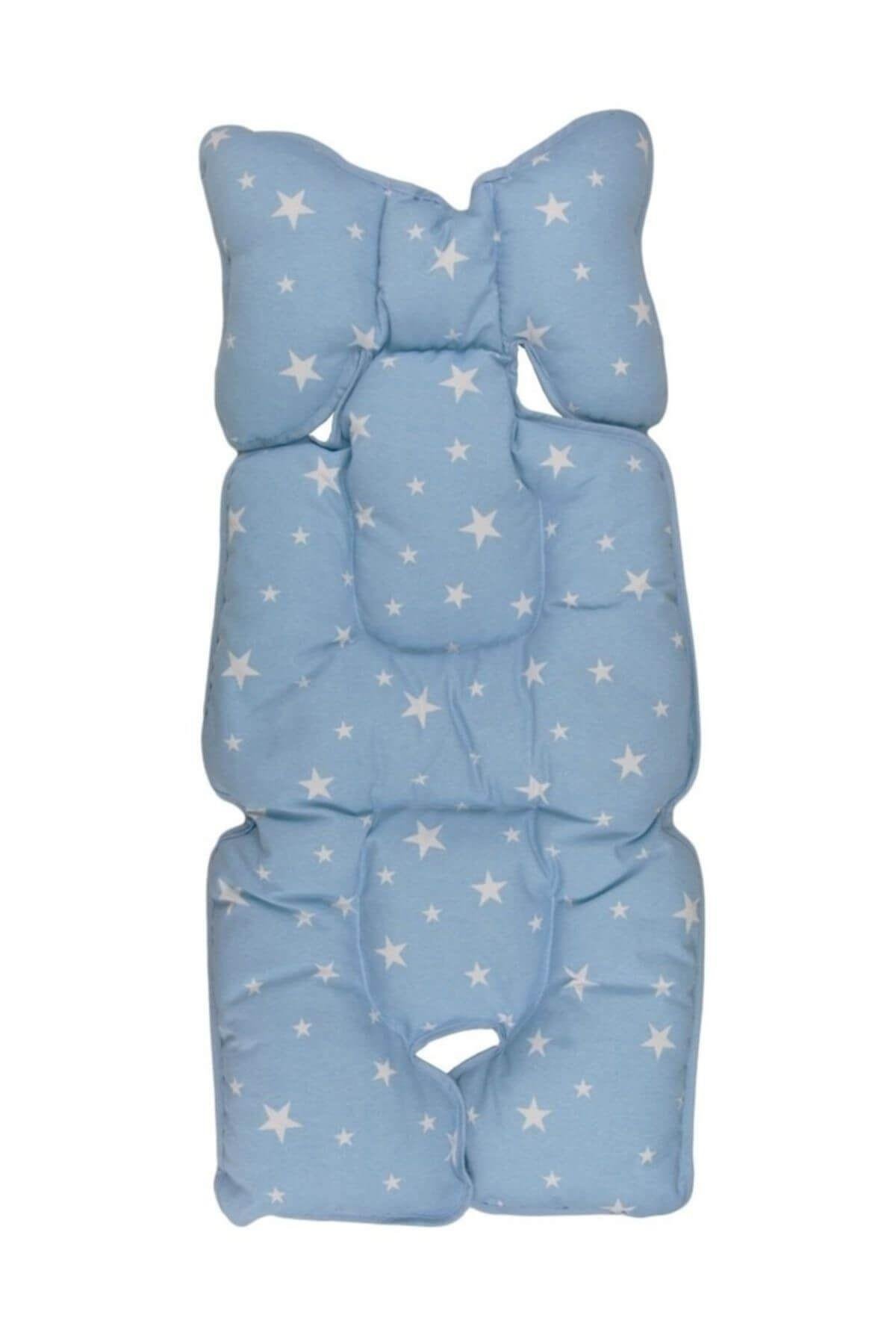 Sevi Bebe Puset Ve Oto Koltuğu Minderi - Mavi Yıldız 8376-1