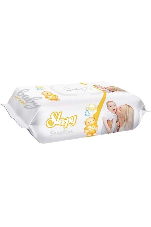 Sleepy Islak Havlu Sensitive 90 Lı