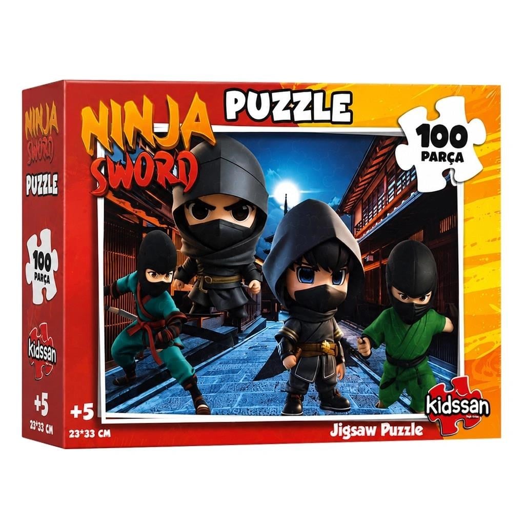 Toysan 100 Parça Puzzle Ondile Kutu