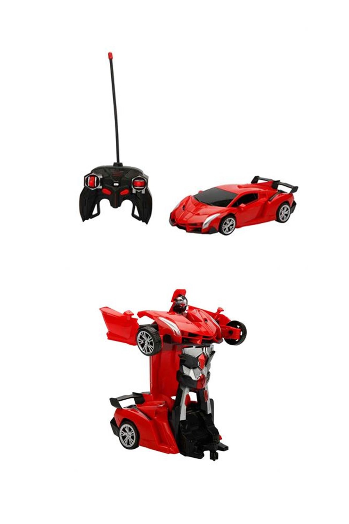 TOYSAN ROBOCAR UZAKTAN KUMANDALI ROBOT ARABA (TOY-28)