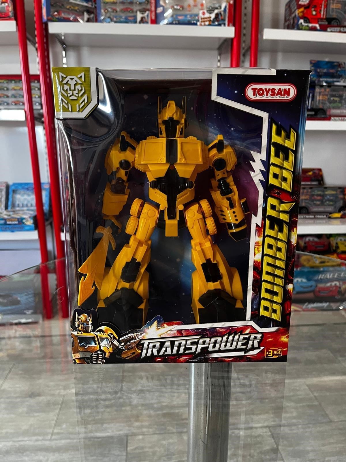 Toysan Toysan Transpower Bomber Bee Robot Toy-73 Karma Renk