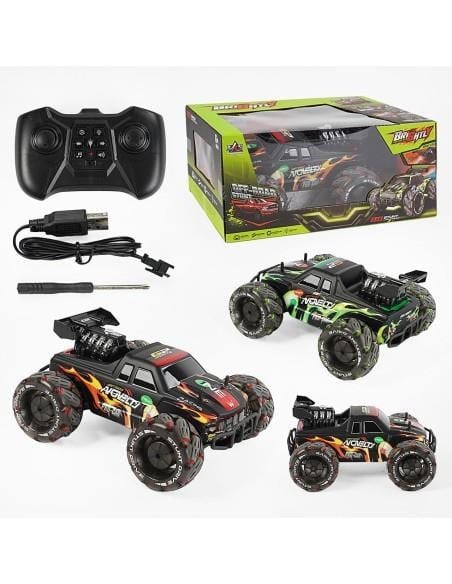 Toysan Uzaktan Kumandalı Duman Çıkartan Dört Çeker Akrobasi Arabası Rq3040