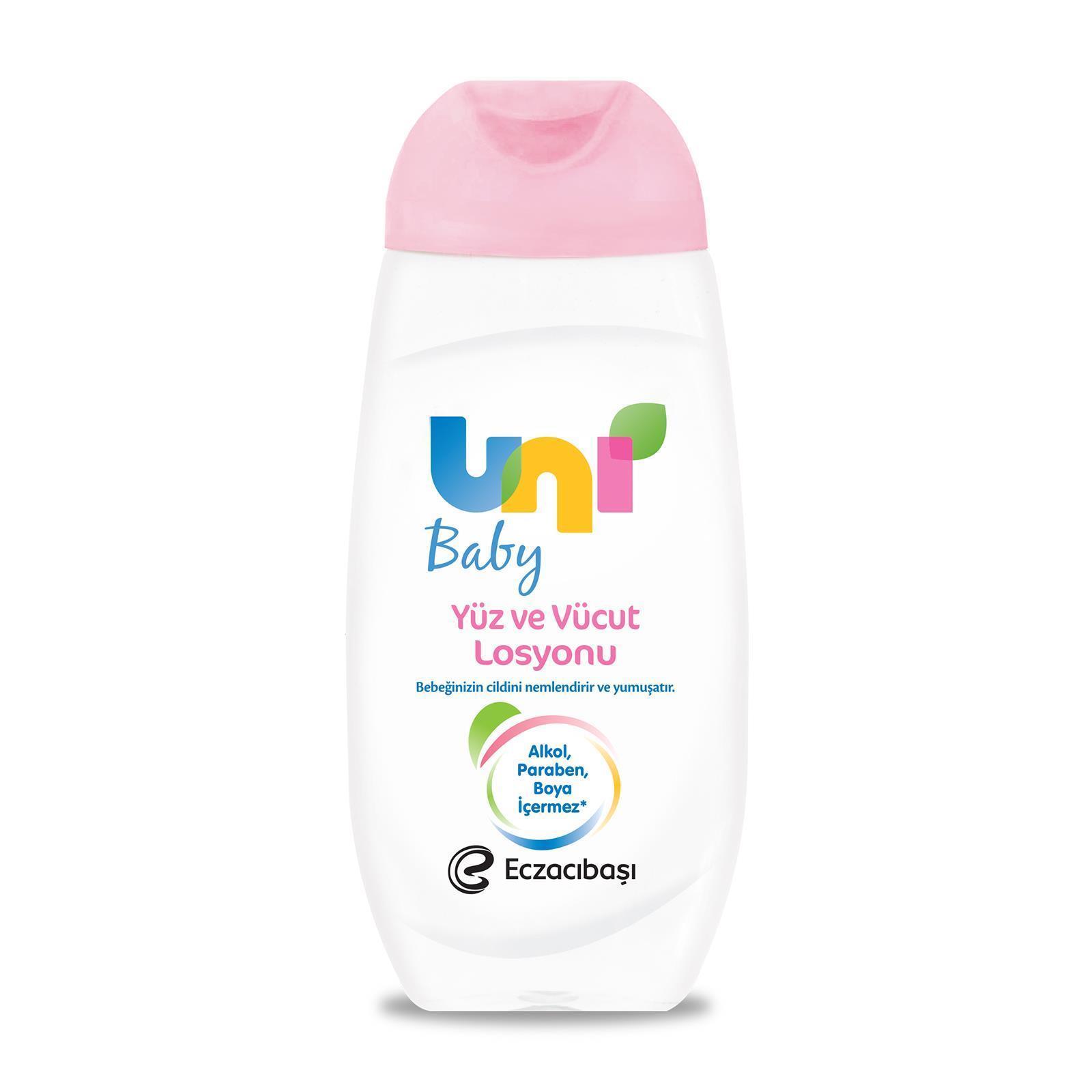 Uni Baby Bebek Yüz Ve Vücut Losyonu 200 Ml