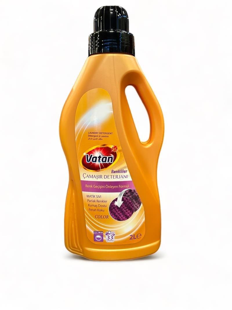 Vatan Sıvı Çamaşır Deterjan Renkli 2 Lt