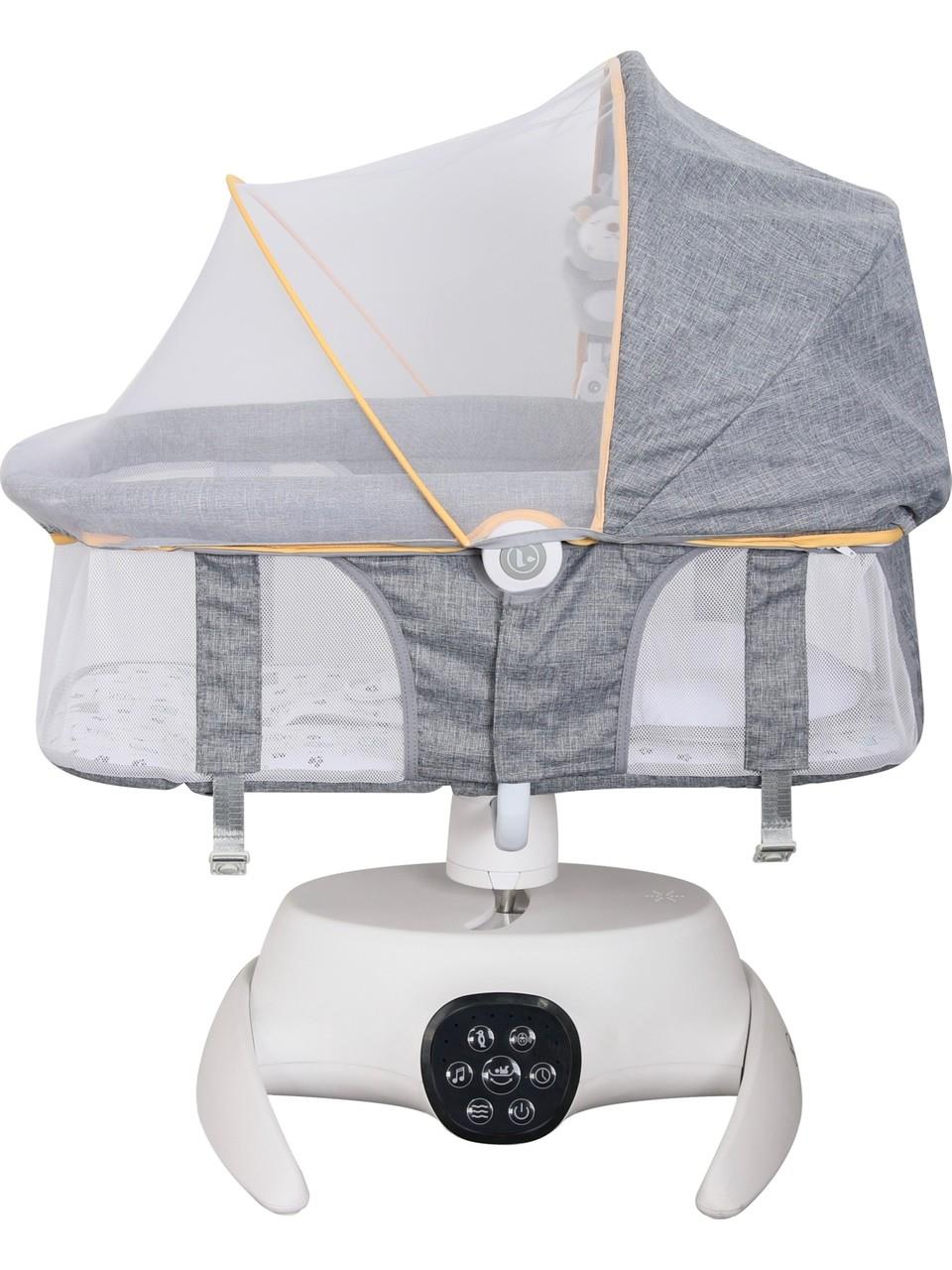 Vomero Vb-320 Rosy 2 In 1 Portbebeli Elektirikli Ana Kucağı Gri