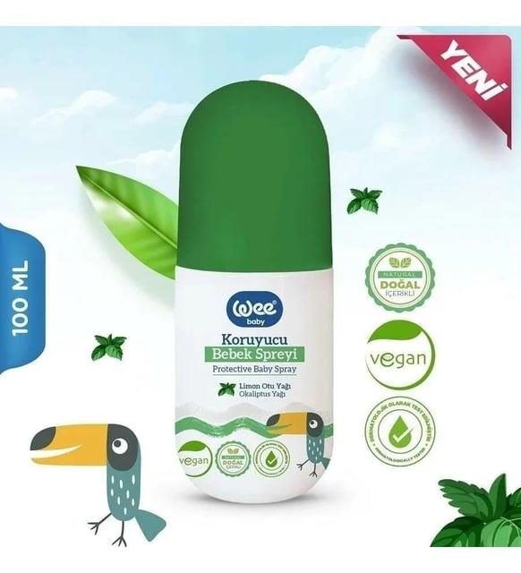 Wee Baby Bebekler İçin Sinek Koruyucu Sprey 100 Ml