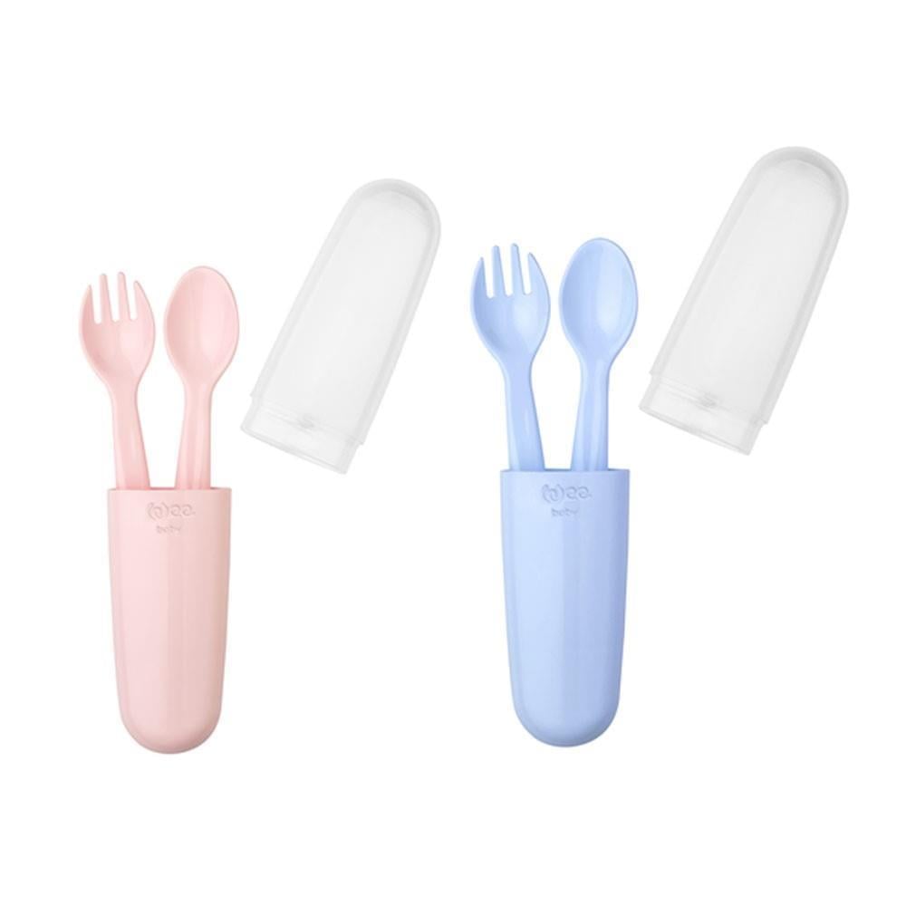 Wee Baby Çatal Kaşık Seti Kod: 134 Karma Renk