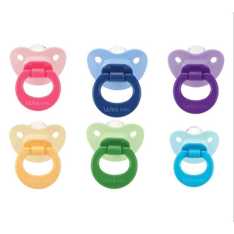 Wee Baby Damaklı Emzik No:2 Karma Renk Kod819