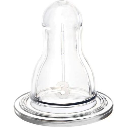 Wee Baby Yuvarlak Uçlu Biberon Emziği 18+ Ay No:3 Yoğun Akış Kd:822