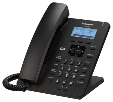 Panasonic HDV130 Siyah IP SIP Masaüstü Telefon
