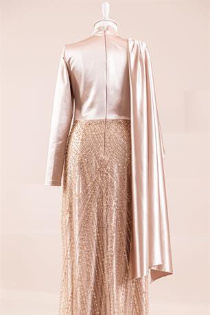 Angel Tesettür Abiye Rose