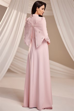 Aria Tesettür Abiye Pudra