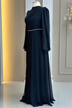 Arin Tesettür Abiye Siyah