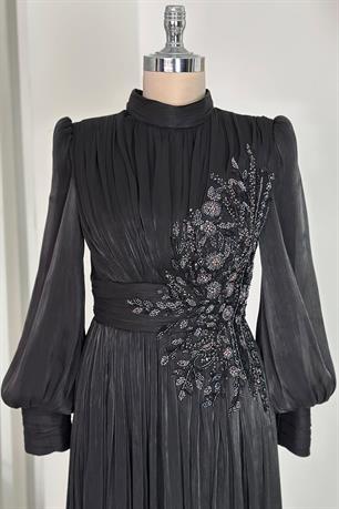 Astoria Tesettür Abiye Siyah