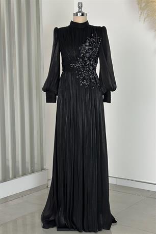 Astoria Tesettür Abiye Siyah