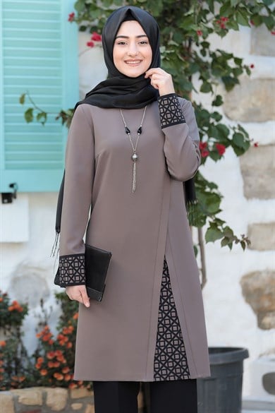 Asya Tesettür Takım Vizon