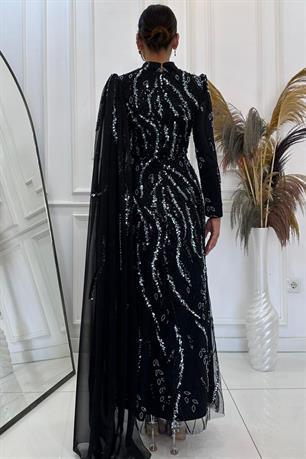 Aybike Tesettür Abiye Mint