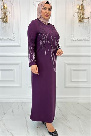 Berrin Tesettür Abiye Mürdüm