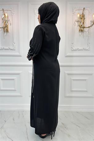 Berrin Tesettür Abiye Siyah