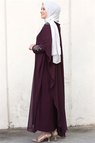 Beste Tesettür Abiye Mürdüm