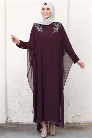 Beste Tesettür Abiye Mürdüm