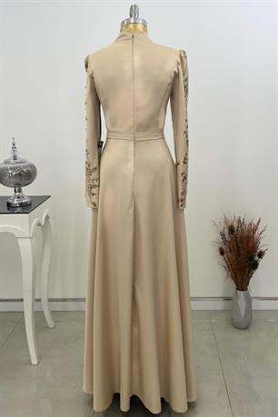 Çağla Tesettür Abiye Gold