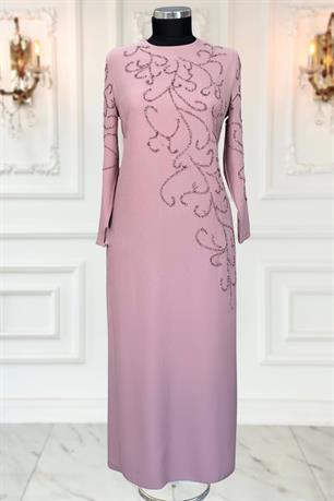 Cansu Tesettür Abiye Pudra