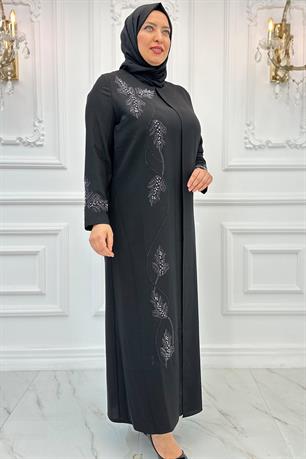 Çiğdem Tesettür Abiye Siyah