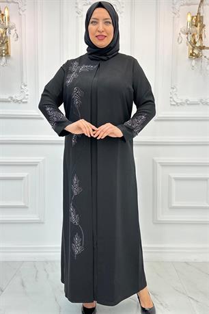 Çiğdem Tesettür Abiye Siyah