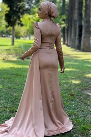 Diva Tesettür Abiye Rose