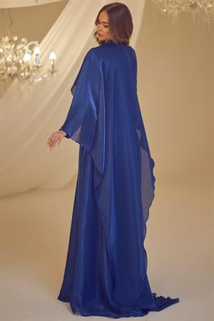 Duru Tesettür Abiye Lacivert