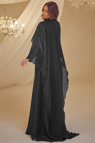 Duru Tesettür Abiye Siyah
