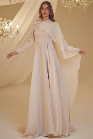 Duru Tesettür Abiye Vizon