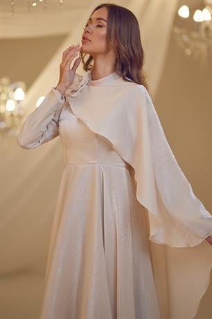 Duru Tesettür Abiye Vizon