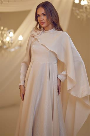 Duru Tesettür Abiye Vizon