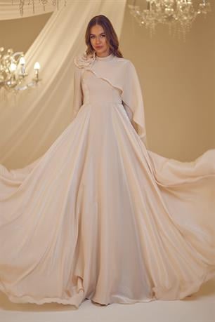 Duru Tesettür Abiye Vizon