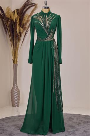 Ebru Tesettür Tulum Zümrüt