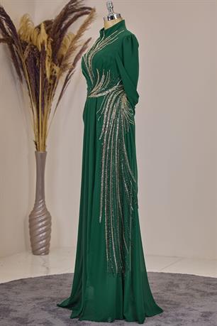 Ebru Tesettür Tulum Zümrüt