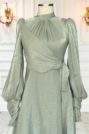 Efruz Tesettür Abiye Mint