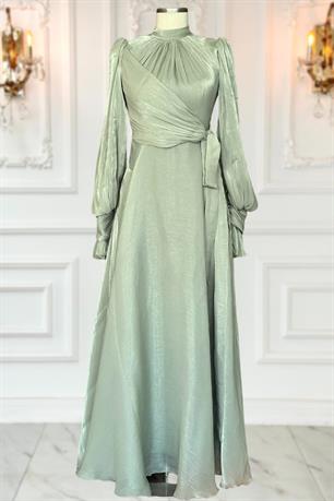 Efruz Tesettür Abiye Mint