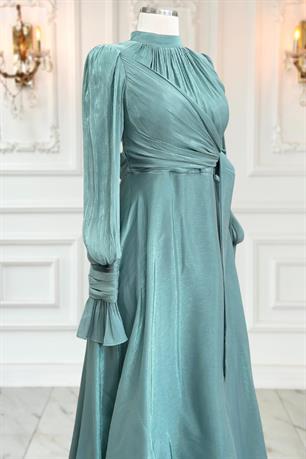 Efruz Tesettür Abiye Petrol