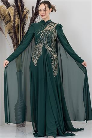 Elif Tesettür Tulum Zümrüt