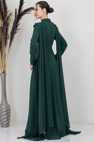 Elif Tesettür Tulum Zümrüt