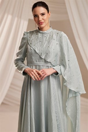 Elin Tesettür Abiye Mint