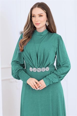 Elisa Tesettür Abiye Mint