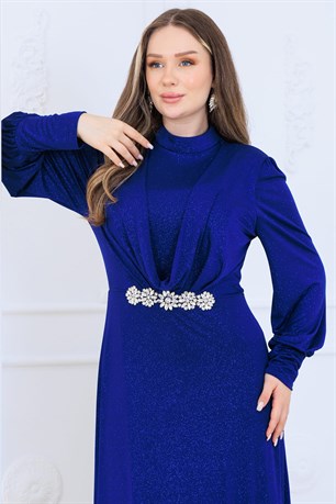 Elisa Tesettür Abiye Saks