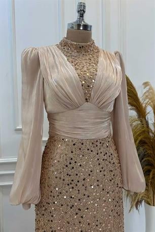 Ella Tesettür Abiye Rose