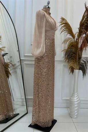 Ella Tesettür Abiye Rose