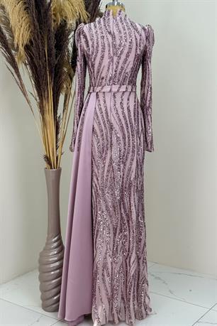 Eslina Tesettür Abiye Pudra