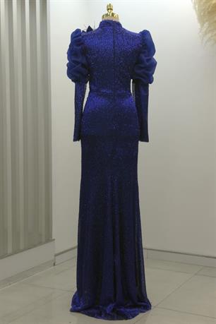 Gina Tesettür Abiye Saks